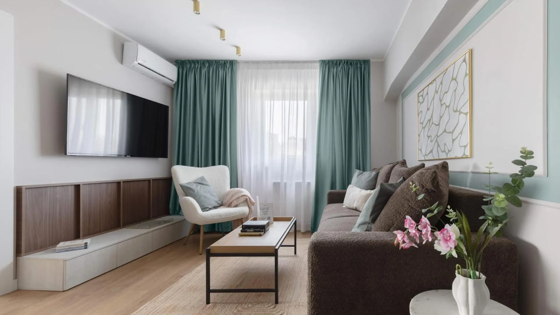 Appartement Sublime 1Br On The Park à Bucarest